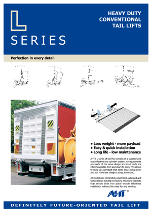 Laadplatforms AHT L 750 AL/AL