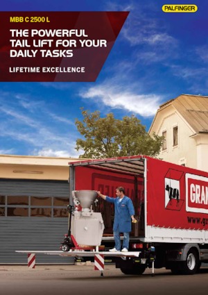 Laadplatforms MBB Palfinger MBB C 2500 L