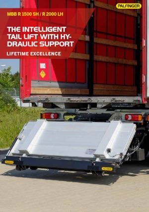 Laadplatforms MBB Palfinger MBB R 1500 SH