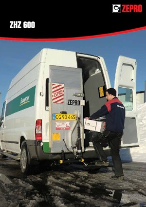 Laadplatforms ZEPRO ZHZ 600-85