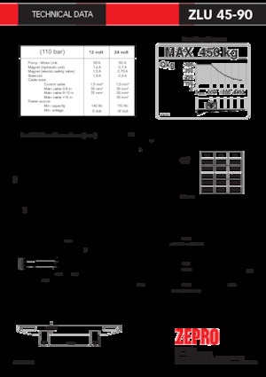 Laadplatforms ZEPRO ZLU 45-90