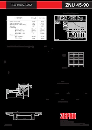 Laadplatforms ZEPRO ZNU 45-90