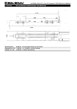 Semi-dieplader Müller Mitteltal TT 40 Profi