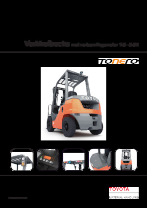 LPG-vorkheftrucks Toyota 02-8 FGF 18