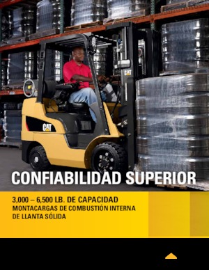 LPG-vorkheftrucks Caterpillar 2C3000