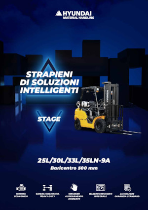 LPG-vorkheftrucks Hyundai 33L-9A