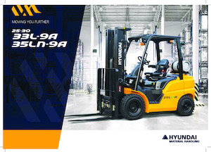 LPG-vorkheftrucks Hyundai 35LN-9A