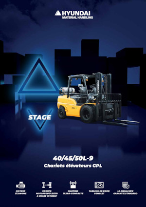 LPG-vorkheftrucks Hyundai 40L-9