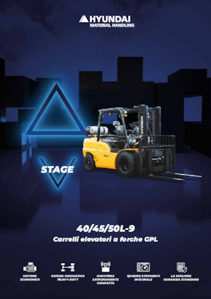 LPG-vorkheftrucks Hyundai 40L-9