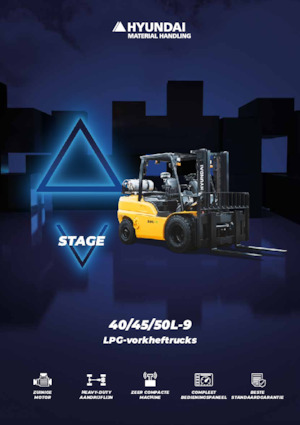 LPG-vorkheftrucks Hyundai 40L-9