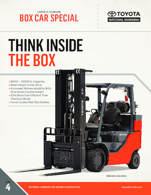 LPG-vorkheftrucks Toyota 8FGC55U-BCS