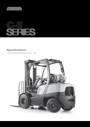 LPG-vorkheftrucks Crown C-5 1050-2.0