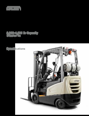 LPG-vorkheftrucks Crown CGC15S-9