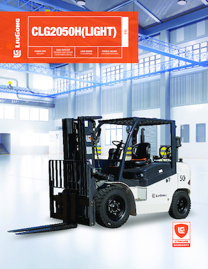 LPG-vorkheftrucks Liugong CLG2050H/L LPG