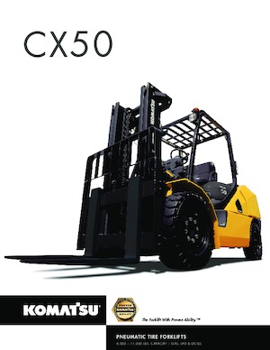 LPG-vorkheftrucks Komatsu FG50ATU-10