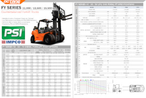 LPG-vorkheftrucks OCTANE FY50