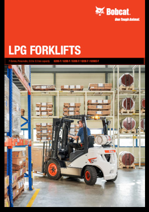 LPG-vorkheftrucks Bobcat G33E-7