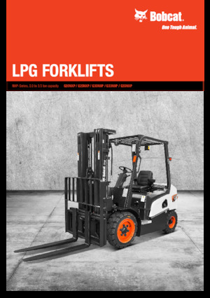 LPG-vorkheftrucks Bobcat G25NXP