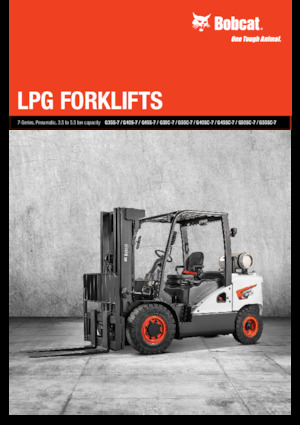 LPG-vorkheftrucks Bobcat G40S-7