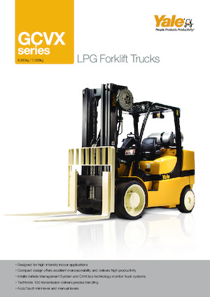 LPG-vorkheftrucks Yale GLC60VX Value