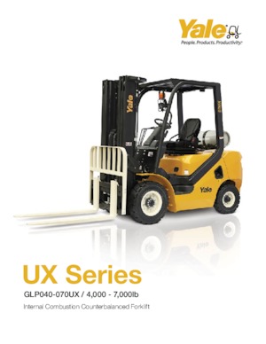 LPG-vorkheftrucks Yale GLP050UX