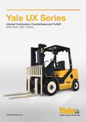 LPG-vorkheftrucks Yale GLP25UX