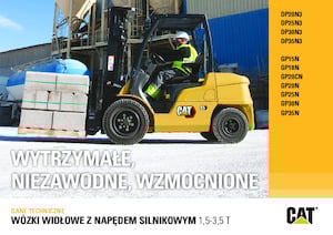 LPG-vorkheftrucks Caterpillar GP35N 