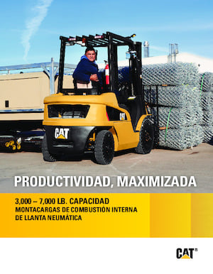 LPG-vorkheftrucks Caterpillar GP28N
