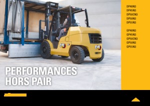 LPG-vorkheftrucks Caterpillar GP50N3