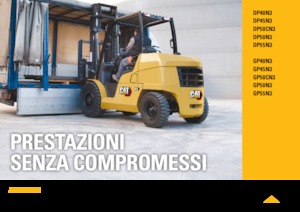 LPG-vorkheftrucks Caterpillar GP50N3