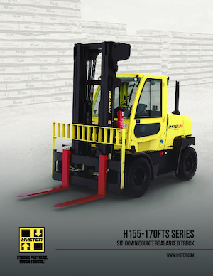 LPG-vorkheftrucks Hyster H170FTS
