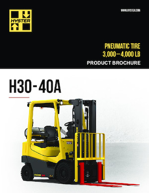 LPG-vorkheftrucks Hyster H35A