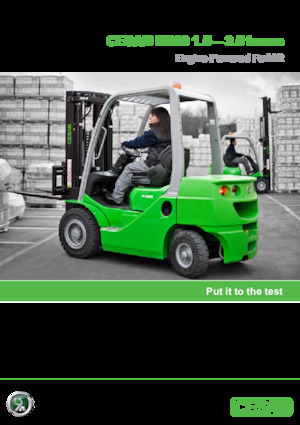 LPG-vorkheftrucks Cesab M320GV