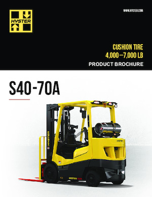 LPG-vorkheftrucks Hyster S60A