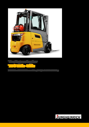 LPG-vorkheftrucks Jungheinrich TFG 320s 