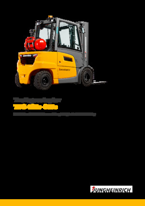 LPG-vorkheftrucks Jungheinrich TFG S35s 