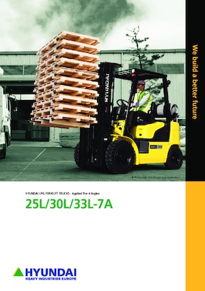 LPG-vorkheftrucks Hyundai 33L-7A