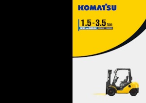 LPG-vorkheftrucks Komatsu FG18-21