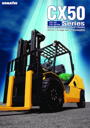 LPG-vorkheftrucks Komatsu FG40ZT-10