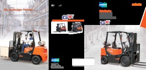 LPG-vorkheftrucks Doosan G30G Plus