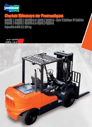 LPG-vorkheftrucks Doosan G55C-5