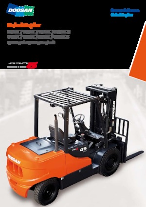 LPG-vorkheftrucks Doosan G55SC-5