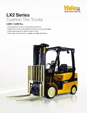 LPG-vorkheftrucks Yale GC040LX2