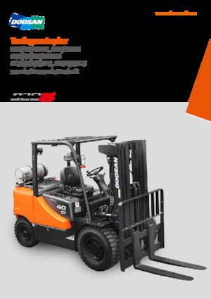 LPG-vorkheftrucks Doosan GC35S-5