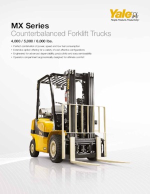 LPG-vorkheftrucks Yale GP050MX