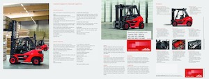 LPG-vorkheftrucks Linde H 70 T