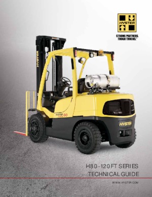 LPG-vorkheftrucks Hyster H90FT