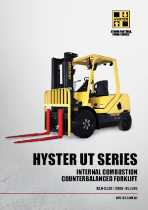 LPG-vorkheftrucks Hyster H2.5UT 