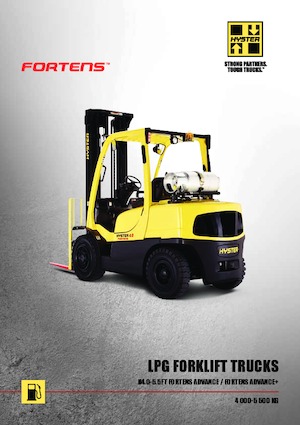 LPG-vorkheftrucks Hyster H 4.5 FT 6