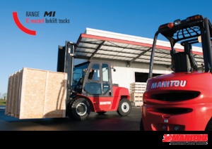 LPG-vorkheftrucks Manitou MI 50 G